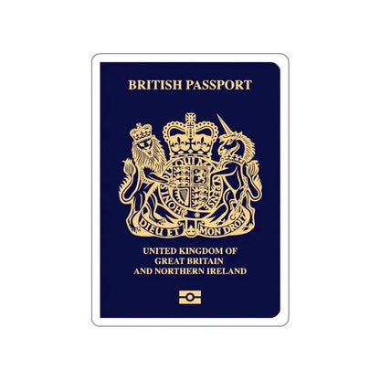 British Passport 2020 STICKER Vinyl Die-Cut Decal 3 Inch - The Sticker Space