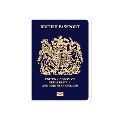 British Passport 2020 STICKER Vinyl Die-Cut Decal - The Sticker Space