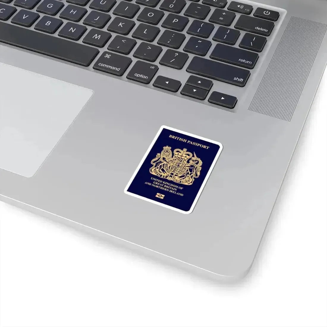 British Passport 2020 - STICKER Vinyl Kiss-Cut Decal - The Sticker Space