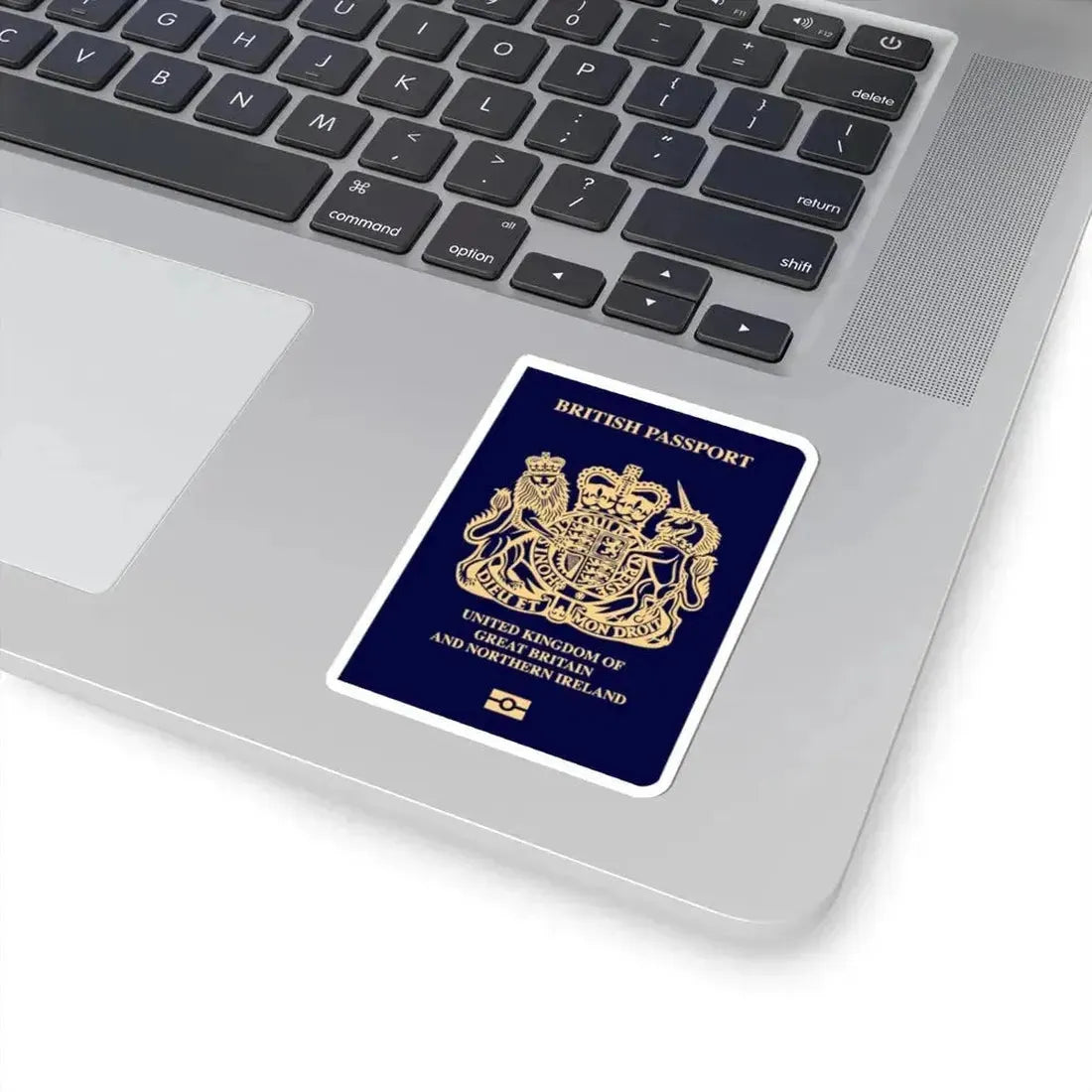 British Passport 2020 - STICKER Vinyl Kiss-Cut Decal - The Sticker Space