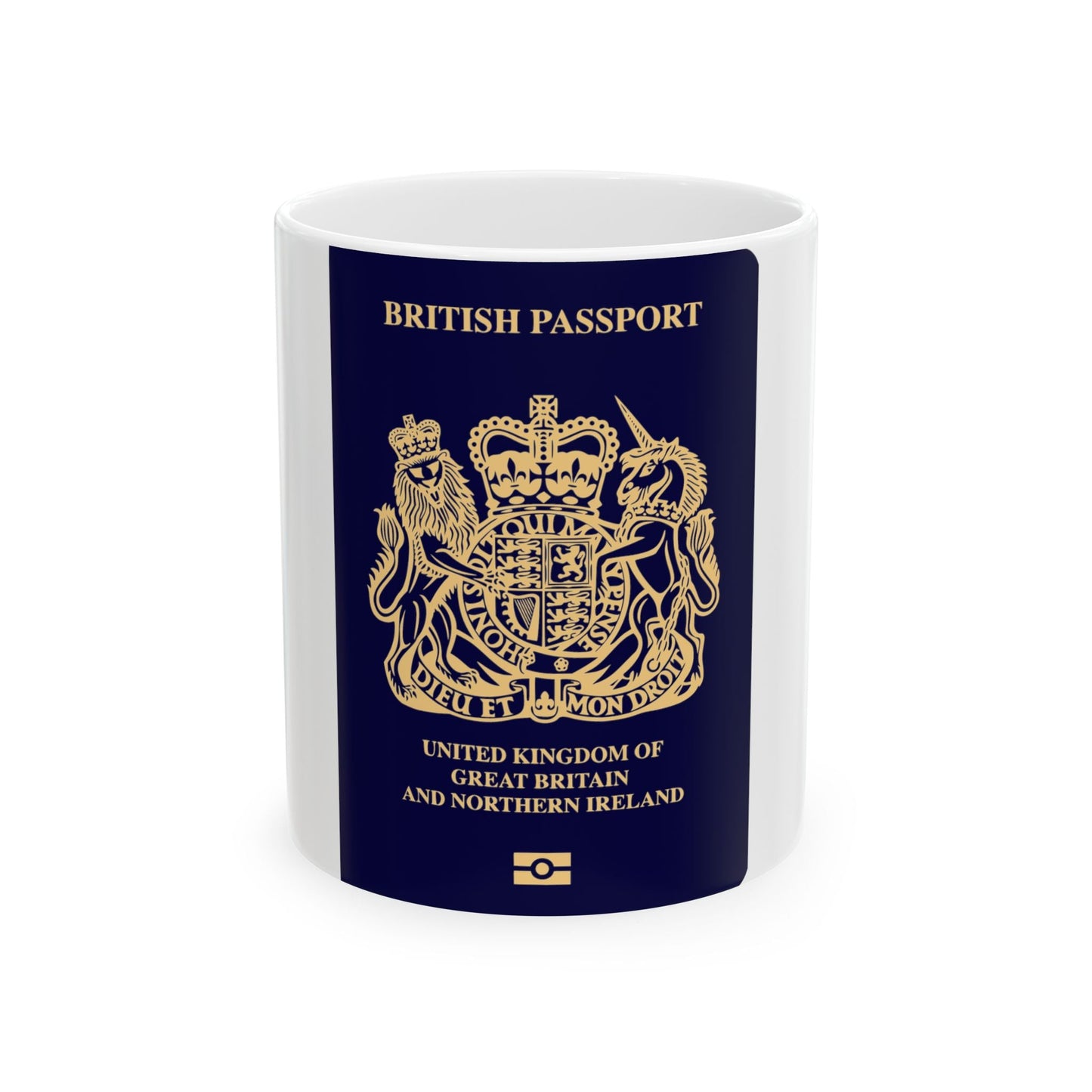 British Passport 2020 - White Coffee Mug