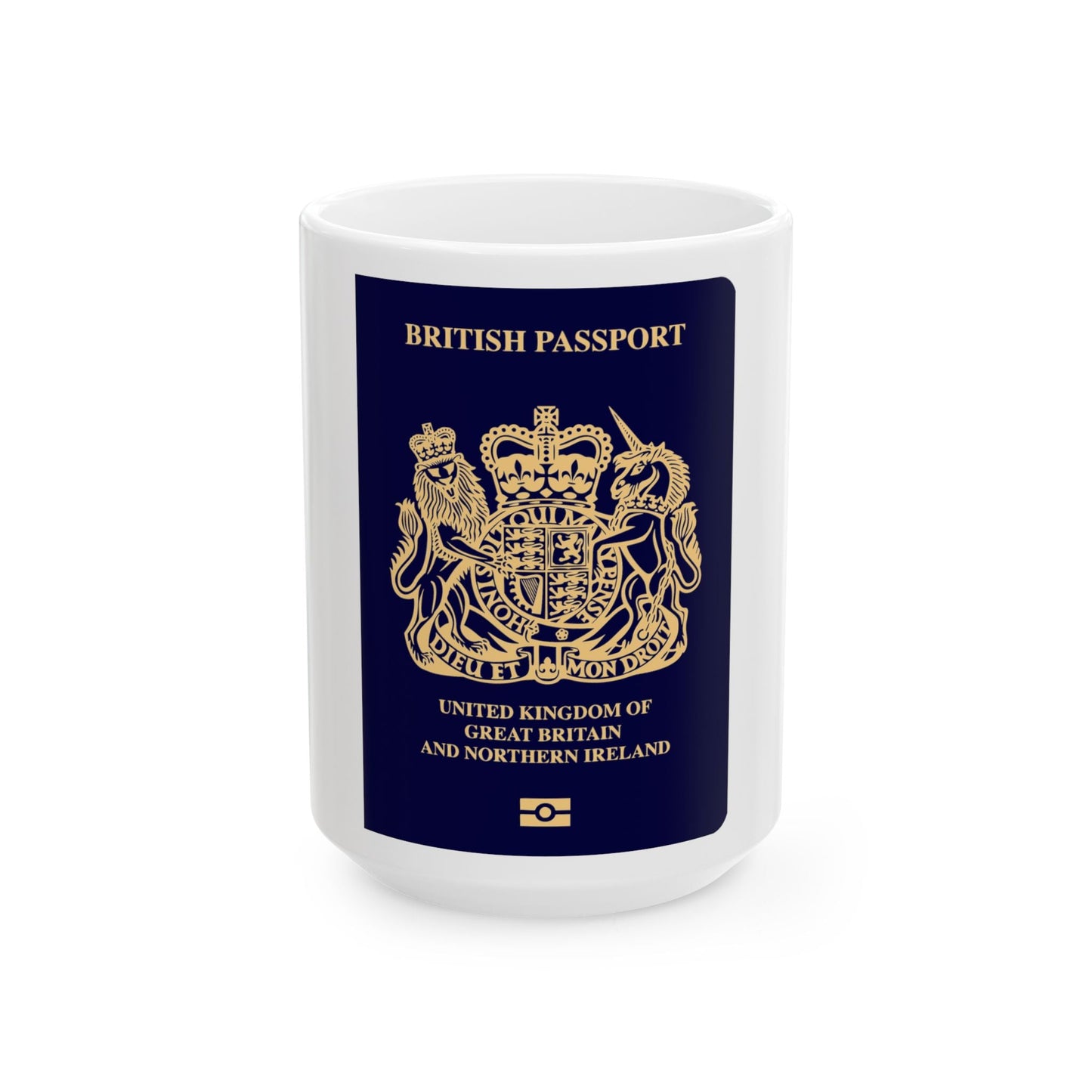 British Passport 2020 - White Coffee Mug