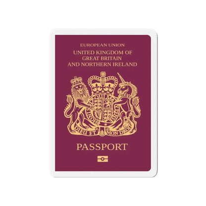 British Passport - Refrigerator Magnet 4 Inch - The Sticker Space