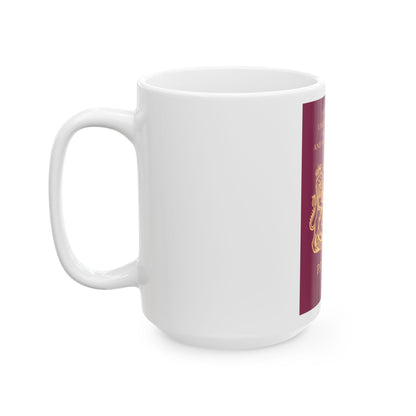 British Passport - White Coffee Mug