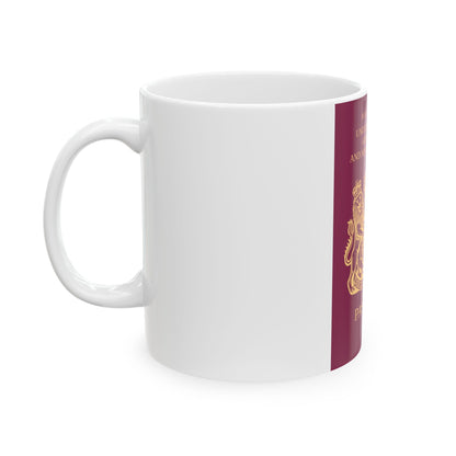 British Passport - White Coffee Mug