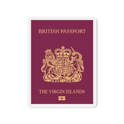 British Virgin Islands Passport - Die-Cut Magnet-2" x 2"-The Sticker Space