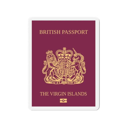 British Virgin Islands Passport - Refrigerator Magnet 2 Inch - The Sticker Space