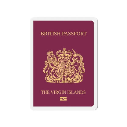 British Virgin Islands Passport - Refrigerator Magnet 3 Inch - The Sticker Space