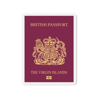 British Virgin Islands Passport - Refrigerator Magnet - The Sticker Space