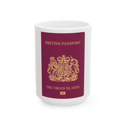 British Virgin Islands Passport - White Coffee Mug