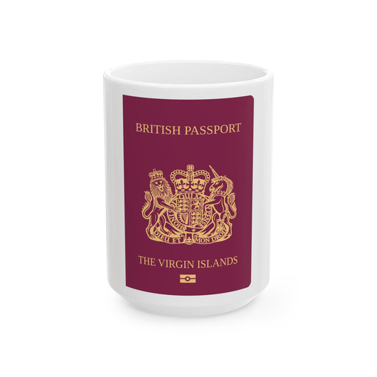 British Virgin Islands Passport - White Coffee Mug