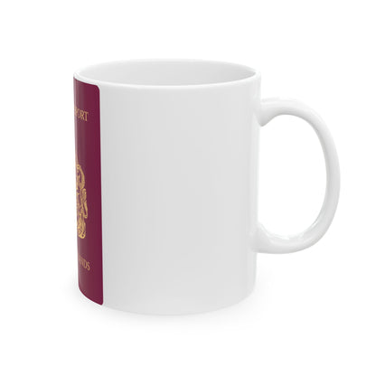 British Virgin Islands Passport - White Coffee Mug