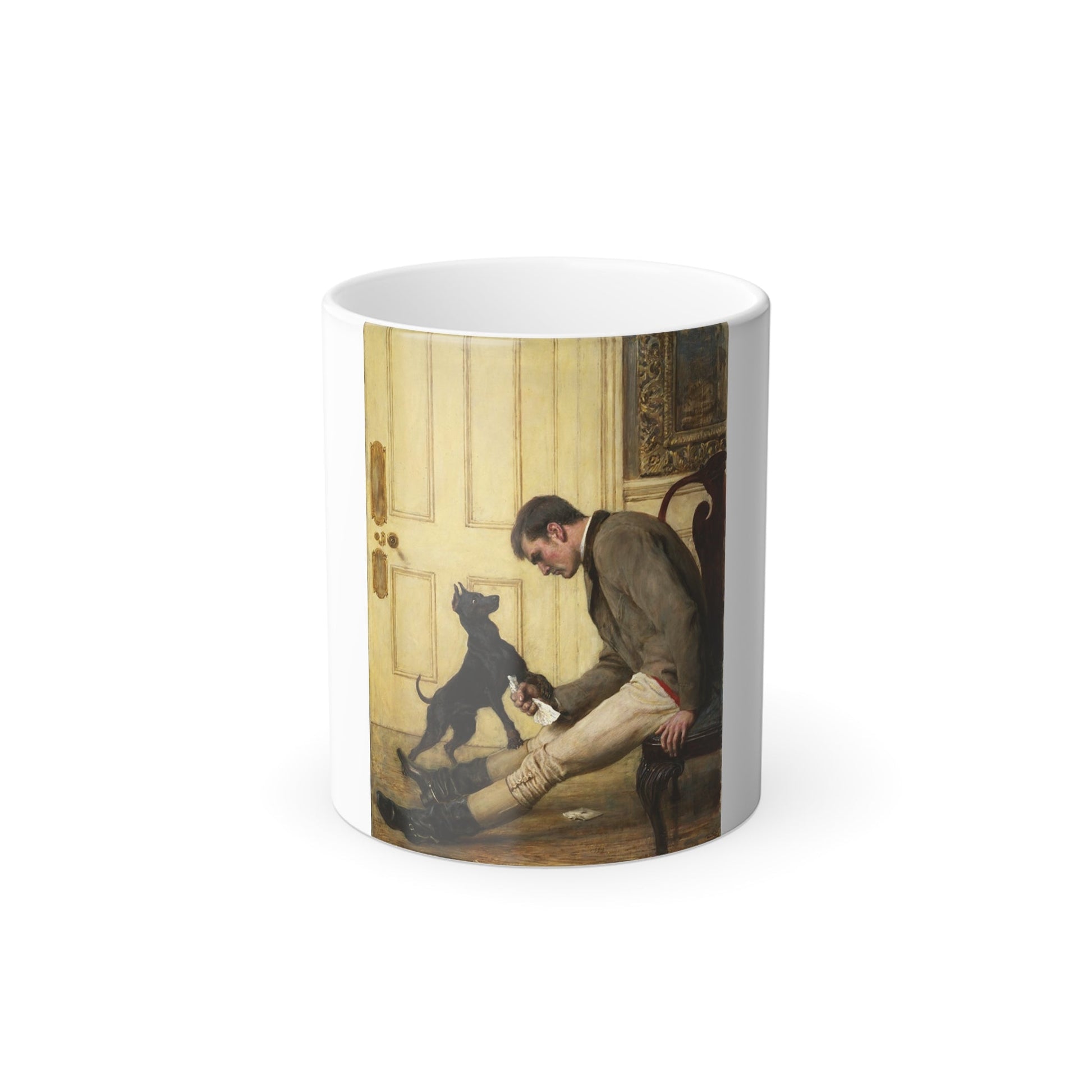 briton-riviere-english-1840-1920-jilted - Color Changing Mug 11oz-11oz-The Sticker Space