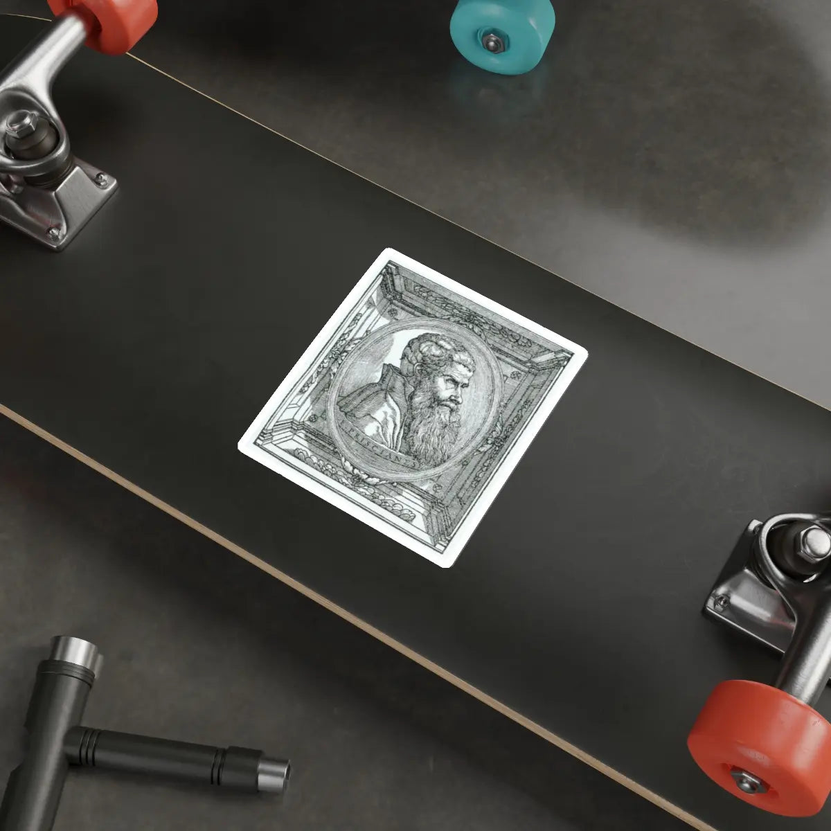 SKU:29388741304691073295 Sticker types:White Shape:Die-Cut Sizes:5" × 5"