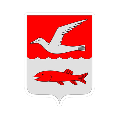 Brändö.vaakuna (Finland) (Coat of Arms) STICKER Vinyl Kiss-Cut Decal 3 Inch White - The Sticker Space