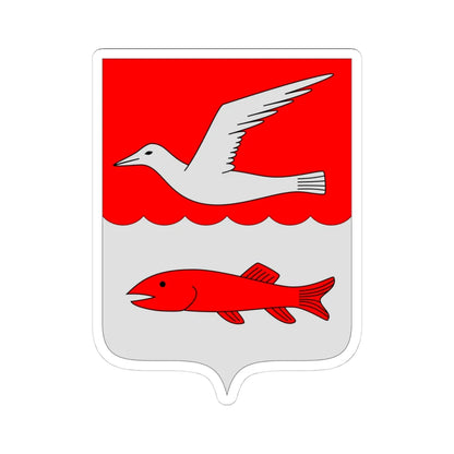 Brändö.vaakuna (Finland) (Coat of Arms) STICKER Vinyl Kiss-Cut Decal 4 Inch White - The Sticker Space