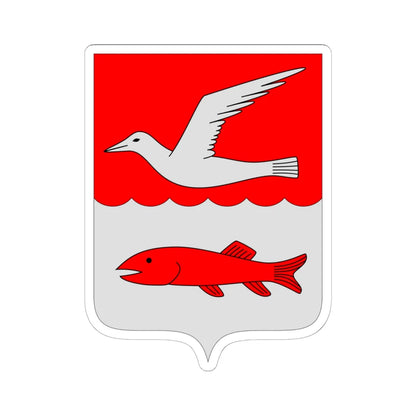 Brändö.vaakuna (Finland) (Coat of Arms) STICKER Vinyl Kiss-Cut Decal 6 Inch White - The Sticker Space