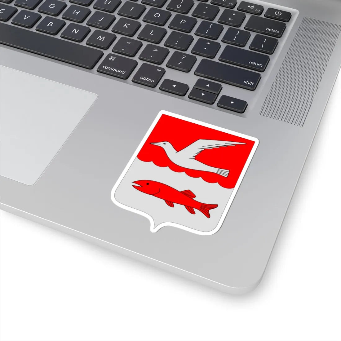 Brändö.vaakuna (Finland) (Coat of Arms) STICKER Vinyl Kiss-Cut Decal - The Sticker Space