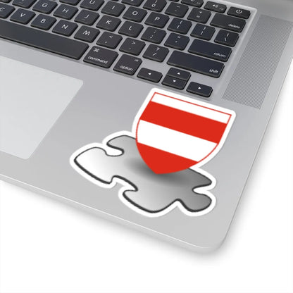 Brno stub (Czech Republic) (Coat of Arms) STICKER Vinyl Kiss-Cut Decal - The Sticker Space