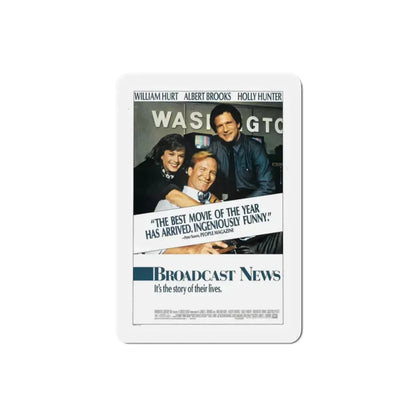 Broadcast News 1987 Movie Poster Refrigerator Magnet 2 Inch - The Sticker Space