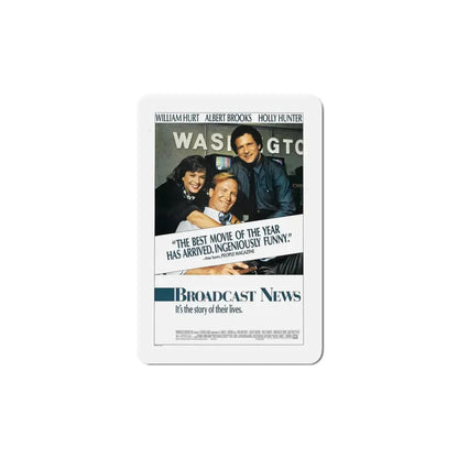 Broadcast News 1987 Movie Poster Refrigerator Magnet 6 Inch - The Sticker Space