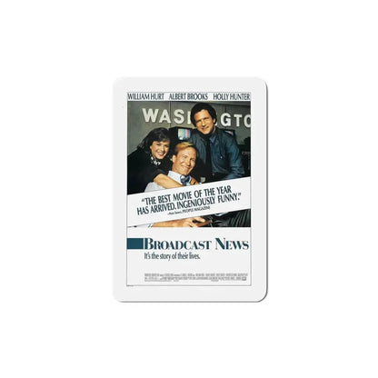 Broadcast News 1987 Movie Poster Refrigerator Magnet - The Sticker Space