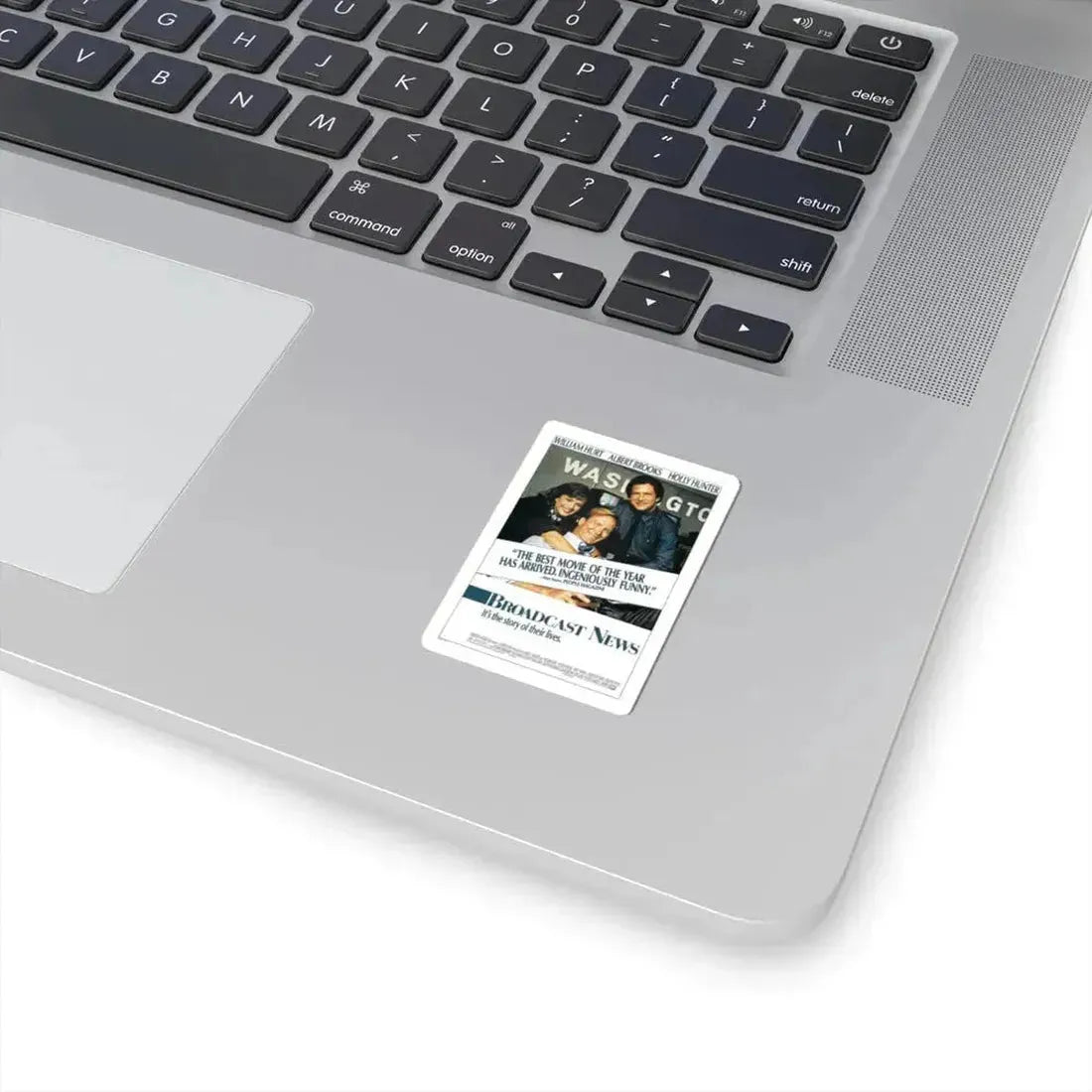 Broadcast News 1987 Movie Poster - STICKER Vinyl Kiss-Cut Decal - The Sticker Space