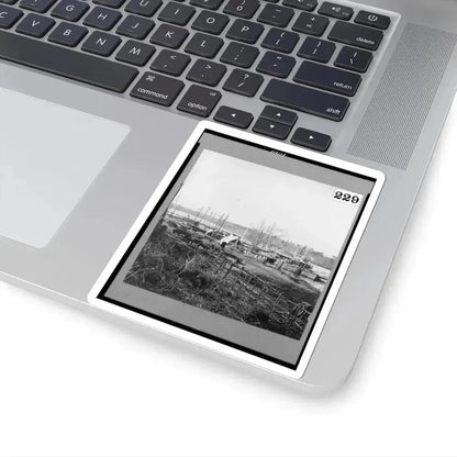 Broadway Landing, Appomattox River, Virginia (U.S. Civil War) STICKER Vinyl Kiss-Cut Decal - The Sticker Space