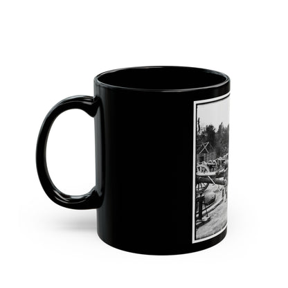 Broadway Landing, Appomattox River, Virginia. Ordnance ( ) (U.S. Civil War) Black Coffee Mug-The Sticker Space