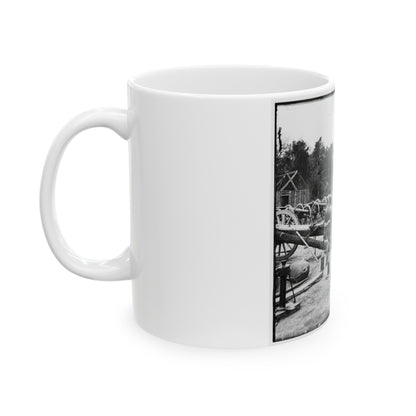 Broadway Landing, Appomattox River, Virginia. Ordnance ( ) (U.S. Civil War) White Coffee Mug-The Sticker Space