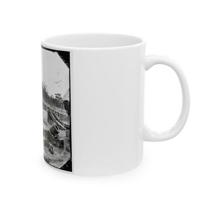 Broadway Landing, Appomattox River, Virginia. Ordnance ( ) (U.S. Civil War) White Coffee Mug-The Sticker Space