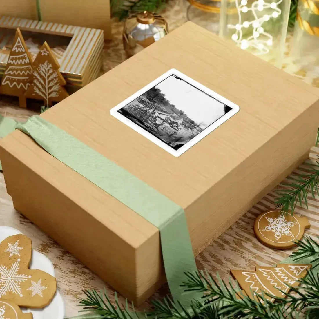 Broadway Landing, Va. Federal Ordnance at the Depot (U.S. Civil War) STICKER Vinyl Kiss-Cut Decal - The Sticker Space