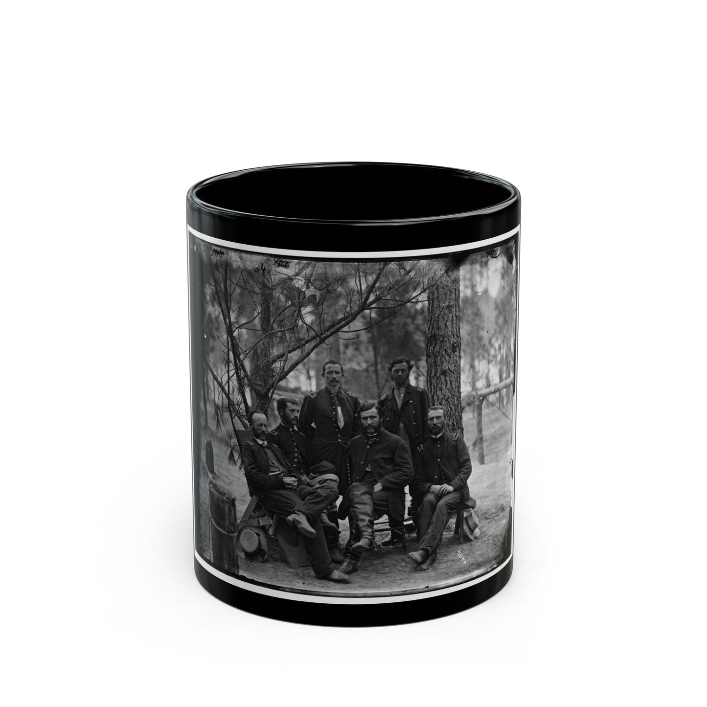 Broadway Landing, Va.  Surgeons Of 4th Division, 9th Corps (U.S. Civil War) Black Coffee Mug