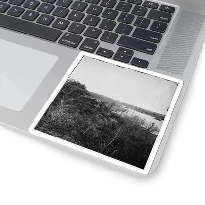Broadway Landing, Virginia. Where Butler's Troops Crossed the Appomattox River (U.S. Civil War) STICKER Vinyl Kiss-Cut Decal - The Sticker Space