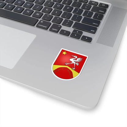 Broc-coat of arms (Switzerland) (Coat of Arms) STICKER Vinyl Kiss-Cut Decal - The Sticker Space