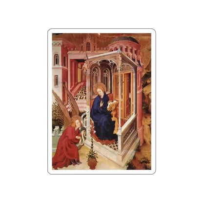 BROEDERLAM, Melchior - The Annunciation (Artwork) STICKER Vinyl Die-Cut Decal White Die-Cut 2 Inch - The Sticker Space