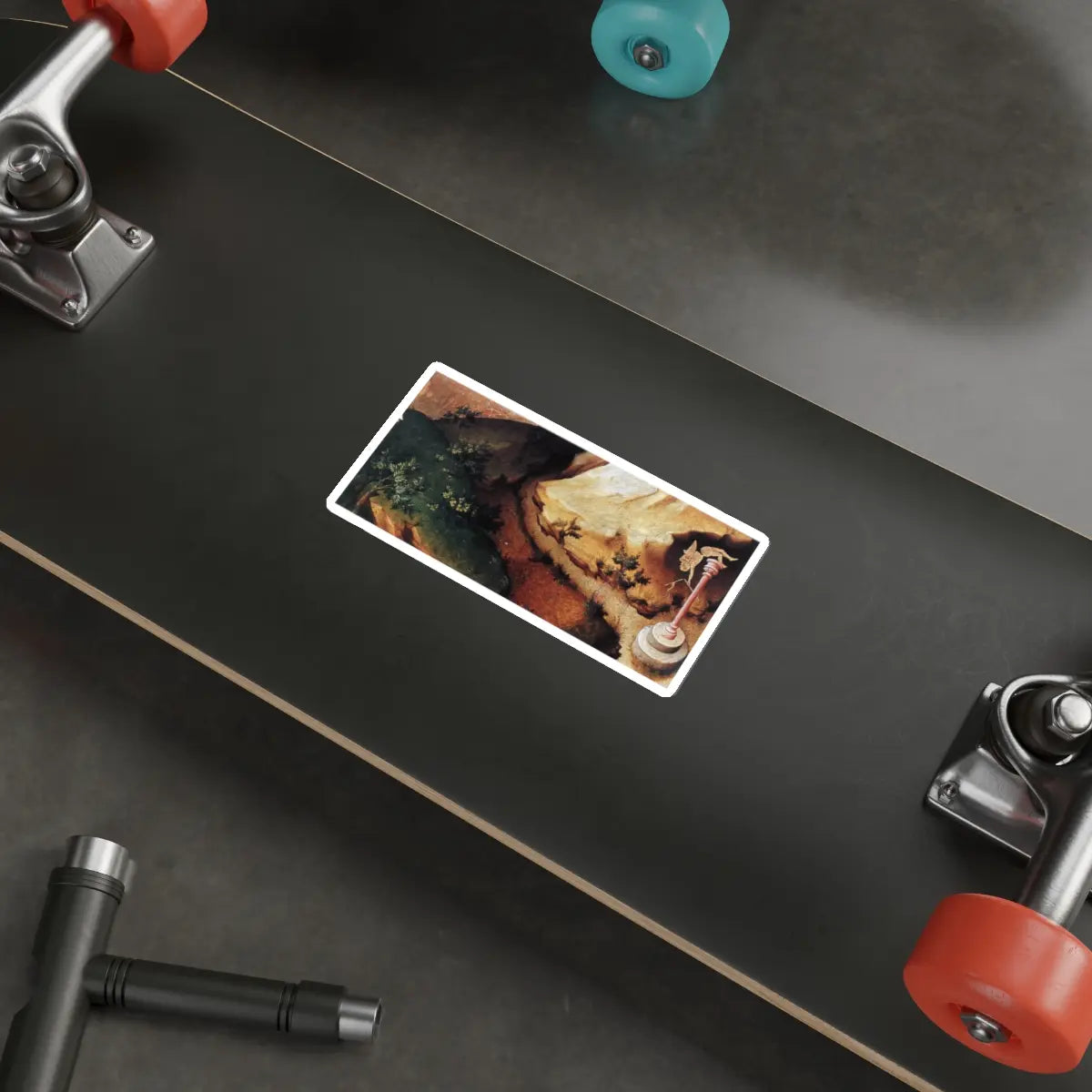 SKU:77837559128618619152 Sticker types:White Shape:Die-Cut Sizes:5" × 5"
