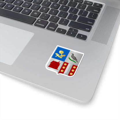 Broek Gouda wapen (Netherlands) (Coat of Arms) STICKER Vinyl Kiss-Cut Decal - The Sticker Space