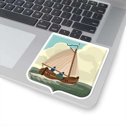 Broek op Langendijk wapen (Netherlands) (Coat of Arms) STICKER Vinyl Kiss-Cut Decal - The Sticker Space