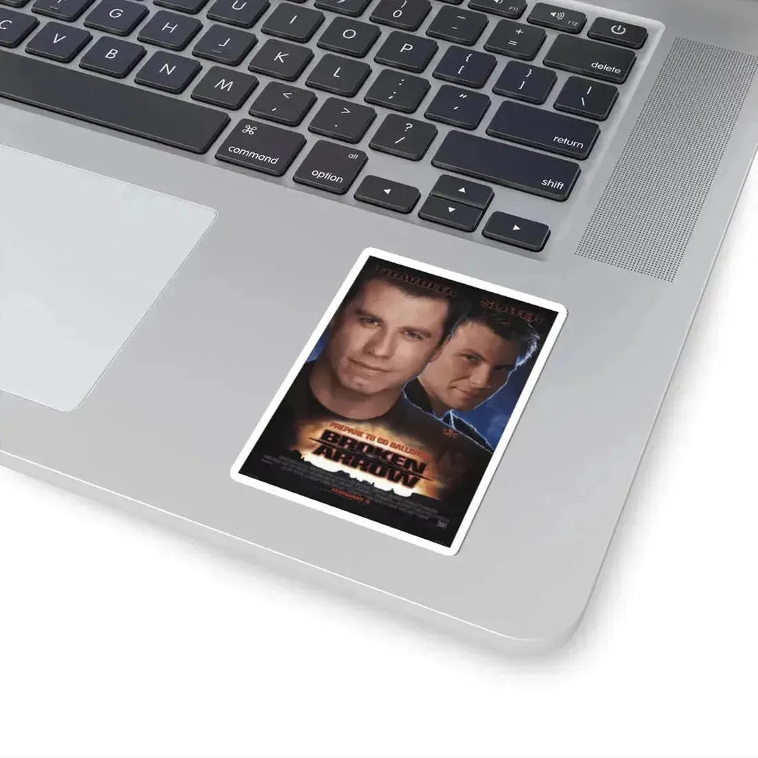 Broken Arrow 1996 Movie Poster - STICKER Vinyl Kiss-Cut Decal - The Sticker Space