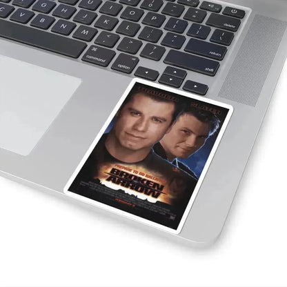 Broken Arrow 1996 Movie Poster - STICKER Vinyl Kiss-Cut Decal - The Sticker Space