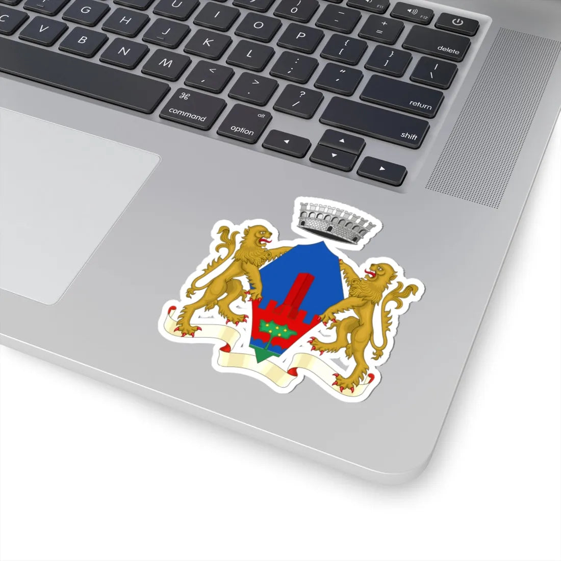 Brolo-Stemma (Italy) (Coat of Arms) STICKER Vinyl Kiss-Cut Decal - The Sticker Space