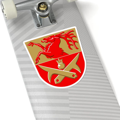 Bromarv.vaakuna (Finland) (Coat of Arms) STICKER Vinyl Kiss-Cut Decal - The Sticker Space