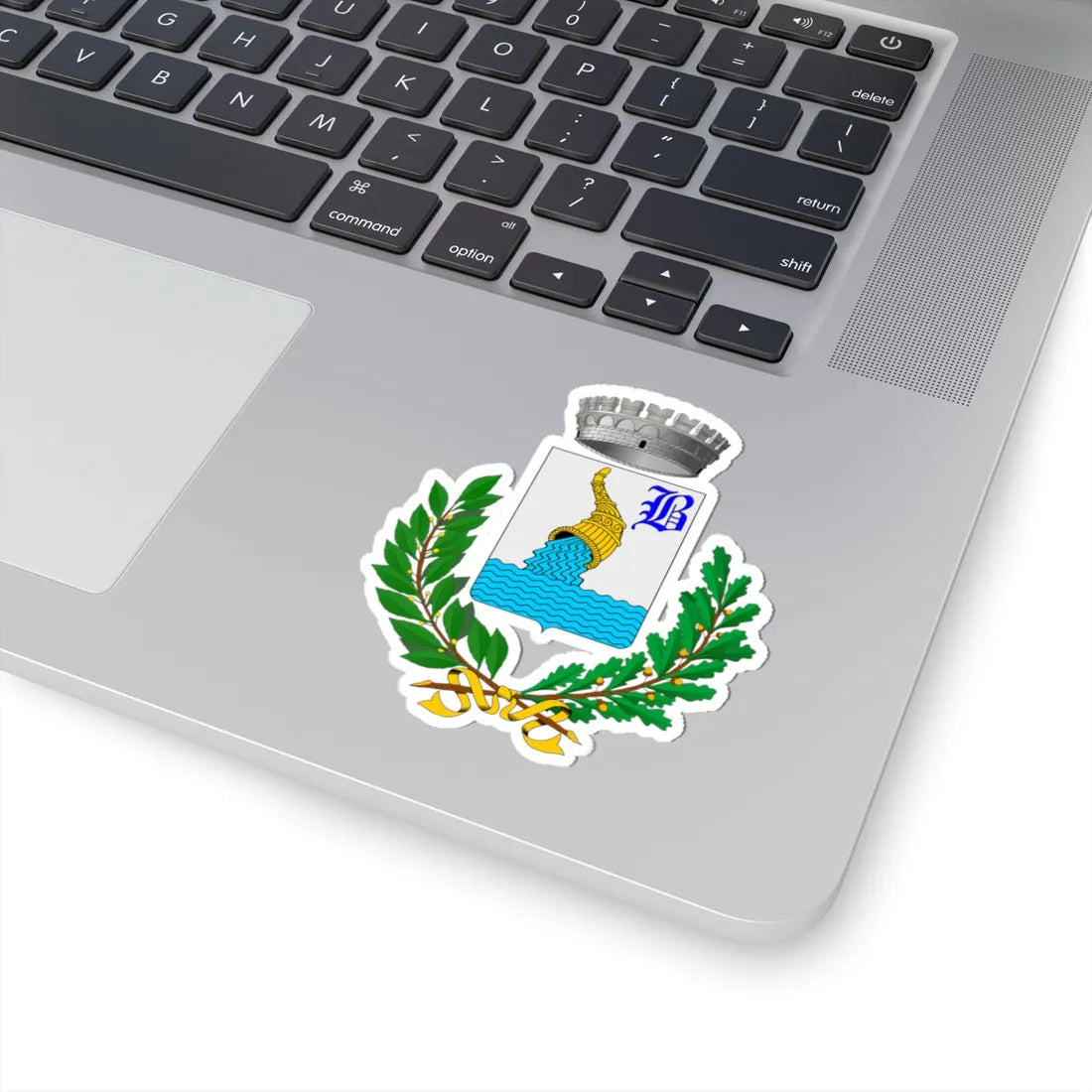 Brondello-Stemma (Italy) (Coat of Arms) STICKER Vinyl Kiss-Cut Decal - The Sticker Space