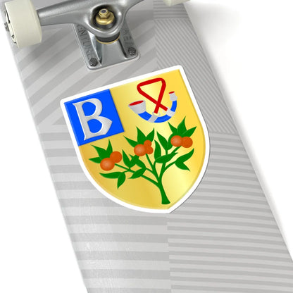 Brongergea wapen (Netherlands) (Coat of Arms) STICKER Vinyl Kiss-Cut Decal - The Sticker Space