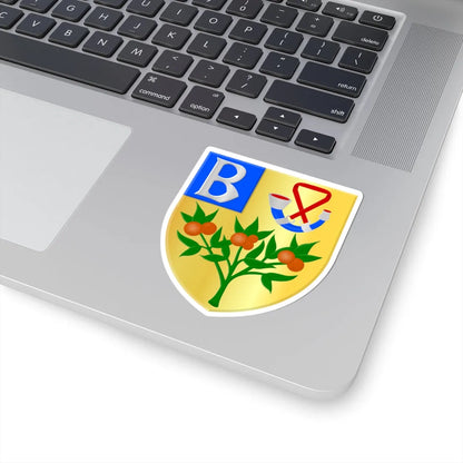 Brongergea wapen (Netherlands) (Coat of Arms) STICKER Vinyl Kiss-Cut Decal - The Sticker Space