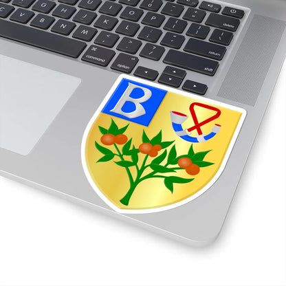 Brongergea wapen (Netherlands) (Coat of Arms) STICKER Vinyl Kiss-Cut Decal - The Sticker Space