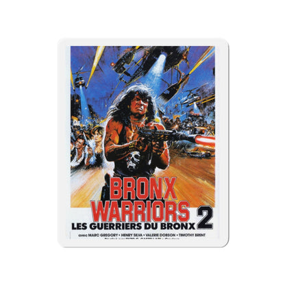 BRONX WARRIORS II 1983 Movie Poster - Die-Cut Magnet-2" x 2"-The Sticker Space