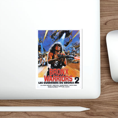 BRONX WARRIORS II 1983 Movie Poster STICKER Vinyl Die-Cut Decal-The Sticker Space