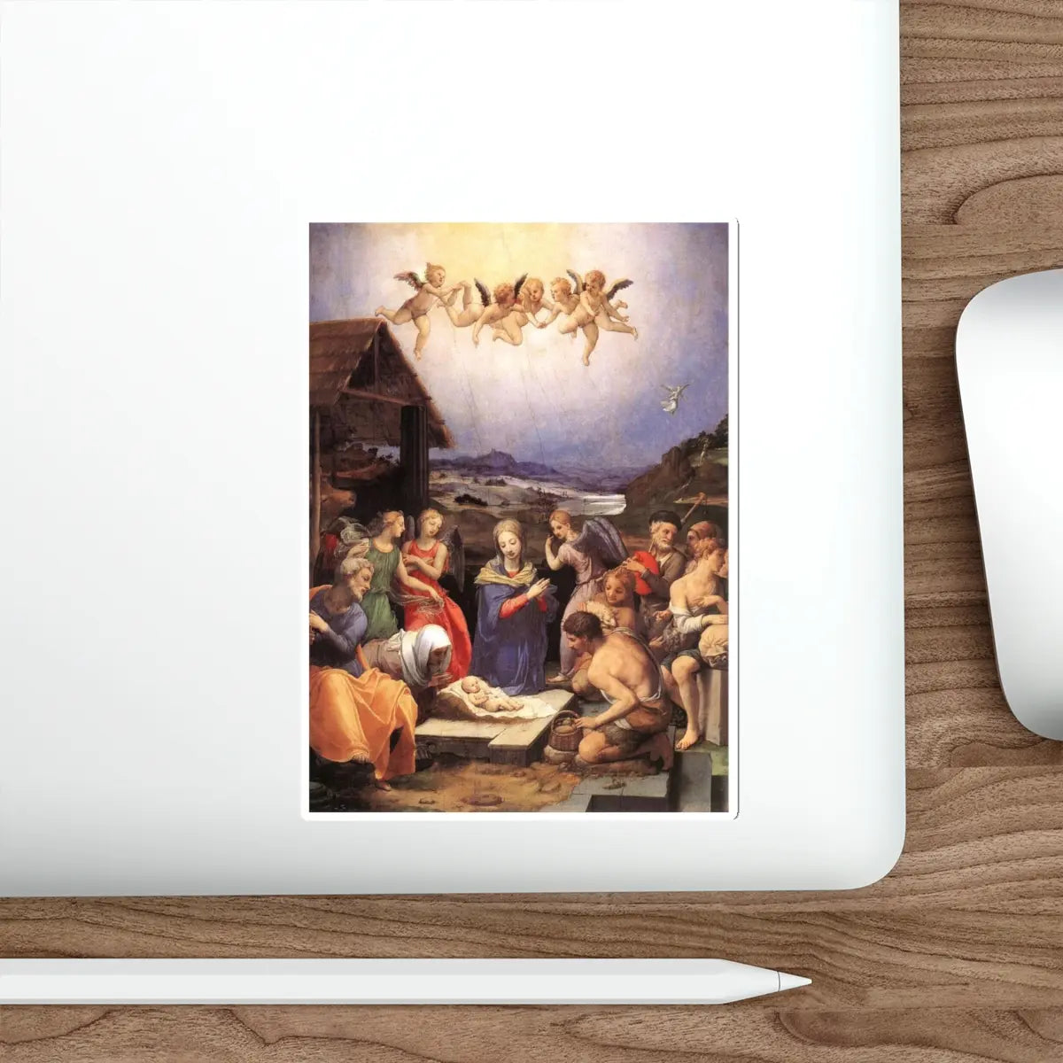 SKU:29972083877575379172 Sticker types:White Shape:Die-Cut Sizes:6" × 6"